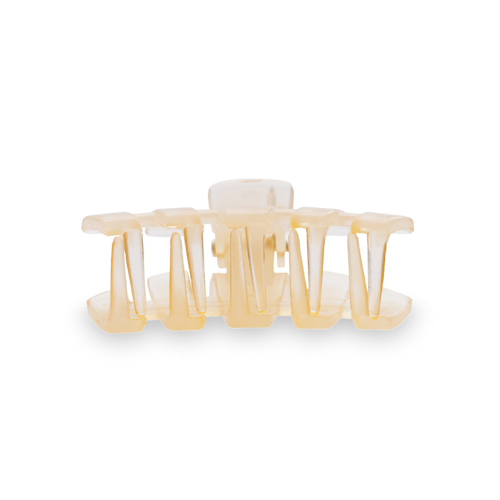 Classic Hair Clip | Tiny | Almond Beige