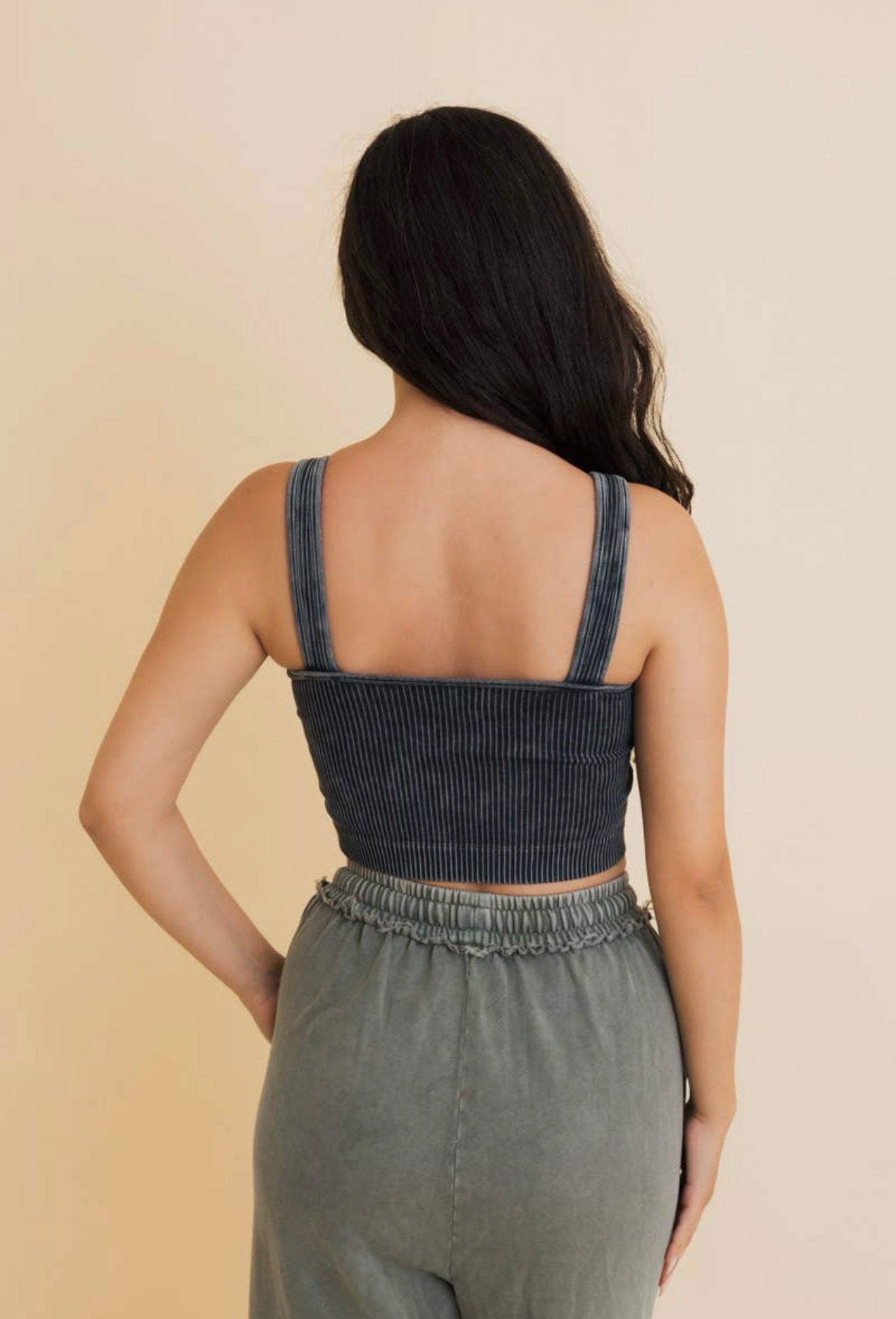 COMING SOON - Black Ribbed Bralette