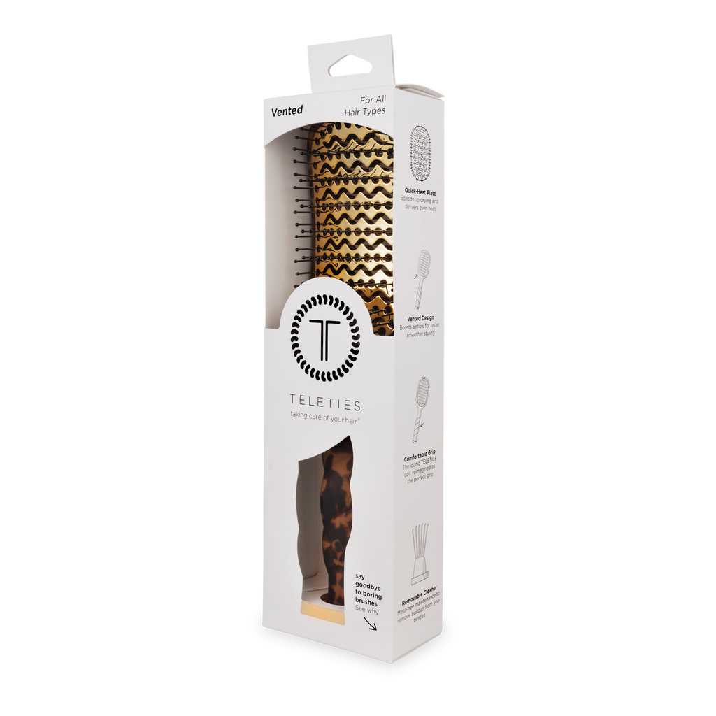 Vented Hair Brush | Tortoise
