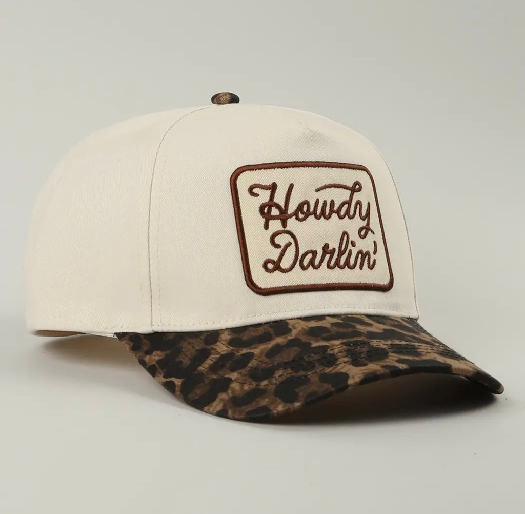 Howdy Darlin’ Embroidered Trucker Hat