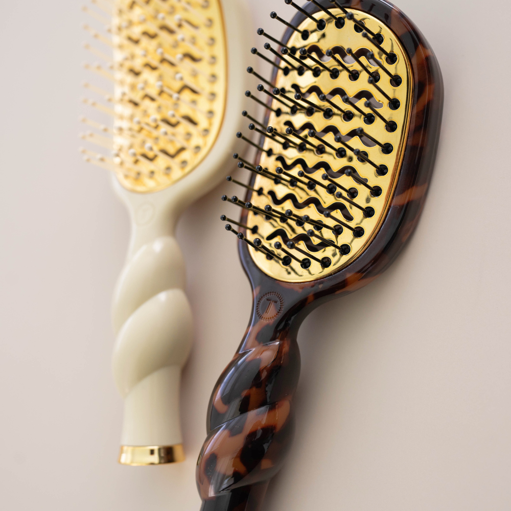 Mini Vented Brush | Tortoise